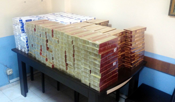 3 BİN 850 PAKET KAÇAK SİGARA ELE GEÇİRİLDİ