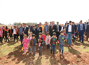 Pazarcık'a yeşil kuşak