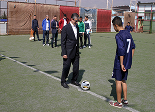 Büyük şehir'den futbol turnuvası