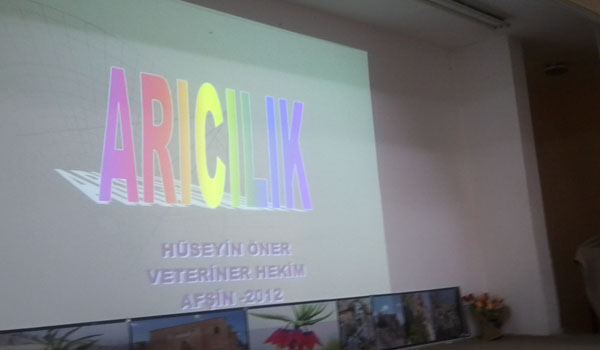 AFŞİNDE ARICILIK KURSU AÇILDI