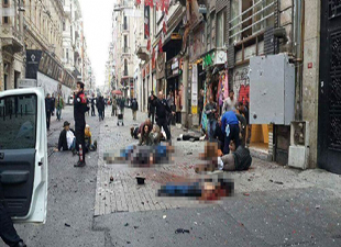 İstiklal Caddesi'nde patlama!