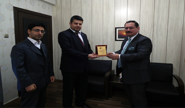 KASEVDEN KÜLTÜR VE TURİZM İL MÜDÜRÜ KÜÇÜKDAĞLIYA PLAKET