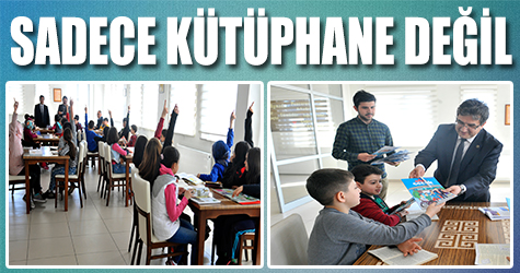 Sadece Kütüphane değil