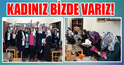 Okuyan kadınlar kulübü hız kesmiyor!