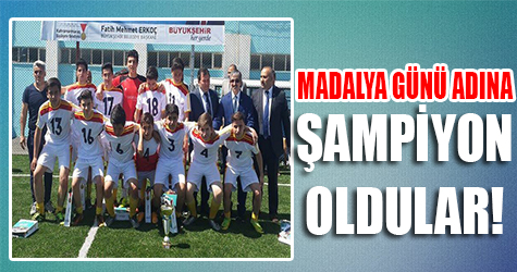 5 Nisan Madalya günü adına şampiyon oldular!