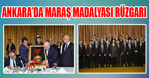Ankara'da Maraş madalyası rüzgarı!