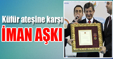 "Küfür ateşine karşı, İman aşkı"