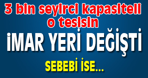 O salonun imar yeri değişti! Mahir Ünal'ın girişimleri ile...