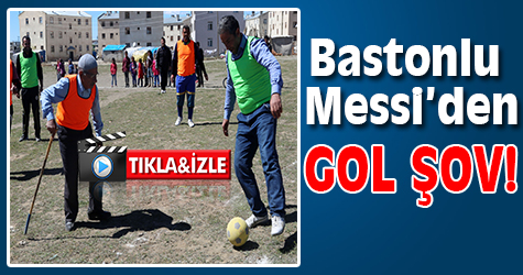 Bastonlu Messi gol şov yaptı!