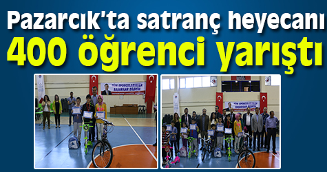 Pazarcık'ta satranç heyecanı