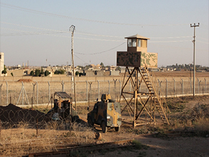 Suriye sınırında patlayıcı ele geçirildi