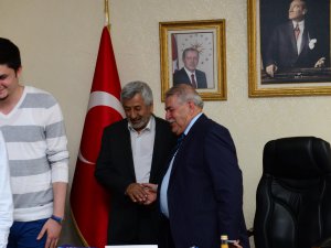 BAŞKAN MAHÇİÇEK, MİMARLAR ODASI İLE BİR ARAYA GELDİ