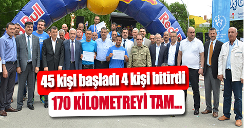 45 kişi başladı 4 kişi bitirdi