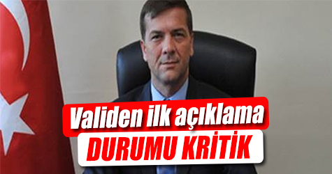 Vali Güvençer'den ilk açıklama geldi