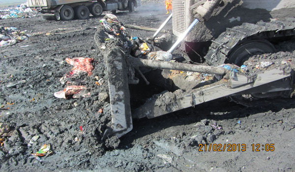 HASTALIKLI ETLER İMHA EDİLİYOR