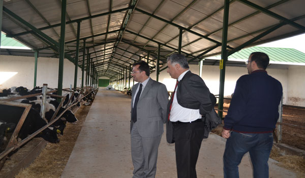 MAYTALMAN  SÜT İŞLETMESİNİ GEZDİ