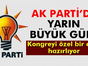 Kongreyi özel bir ekip hazırlıyorAK Parti, 2. Olağanüstü Büyük Kongresi’ni yarın yapacak.