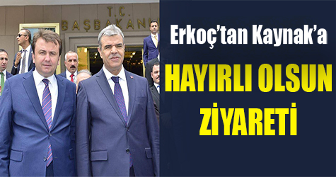 Erkoç'tan Kaynak'a ziyaret
