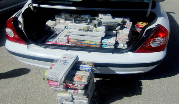 180 KİLO 'MARAŞ OTU' ELE GEÇİRİLDİ