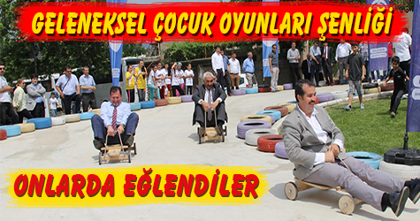 Geleneksel çocuk oyunları şenliği tamamlandı