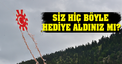 Siz hiç böyle hediye aldınız mı?