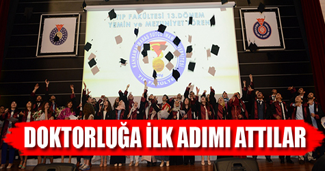 Doktorluğa ilk adımı attılar