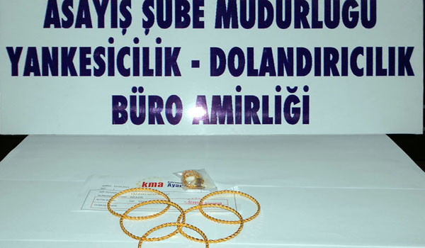 KİNCİ İŞİNDE YAKALANDI