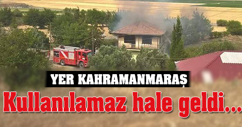 Yer Kahramanmaraş! Kullanılamaz hale geldi