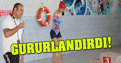 Milli sporcu Kahramanmaraş'a altın madalya ile döndü