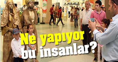Ne yapıyor bu insanlar?
