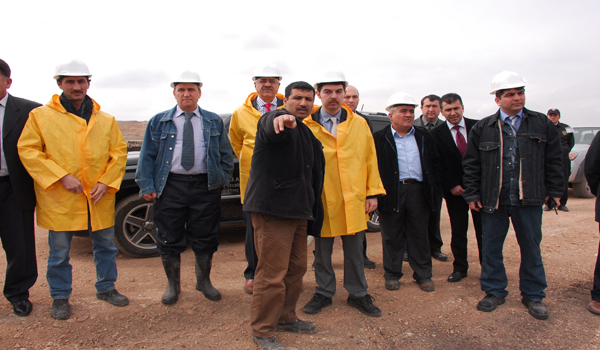 ENERJİ BAKANLIĞI YETKİLİLERİ MADEN SAHASINI İNCELEDİ