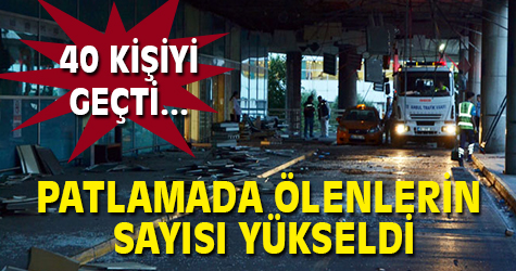 Patlamada ölenlerin sayısı 41'e yükseldi