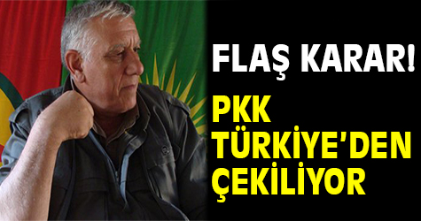 PKK Türkiye'den çekiliyor