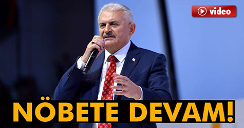 'Nöbete devam'