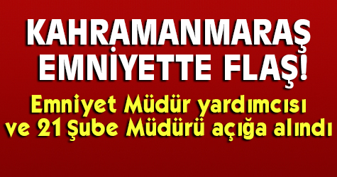 KEM'de Emniyet Müdür Yardımcısı ve 133 polis açığa alındı