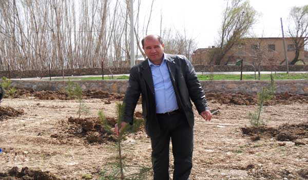 AKBAYIR BELDESİNE YEŞİL KUŞAK