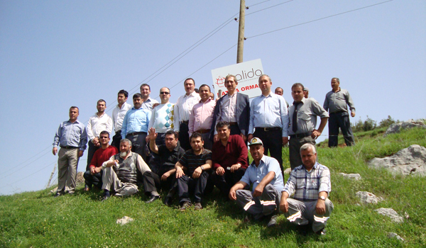 KALİDA HATIRA ORMANI OLUŞTURDU