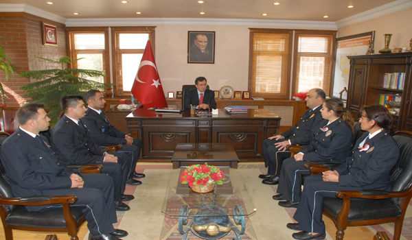 ELBİSTAN EMNİYETİNDEN 168. YIL ZİYARETİ