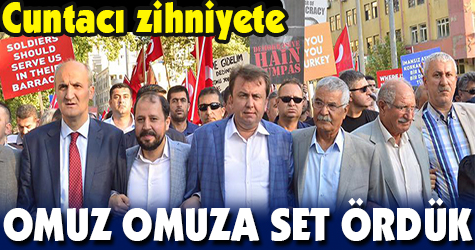 Erkoç: "Cuntacı zihniyete omuz omuza set ördük"