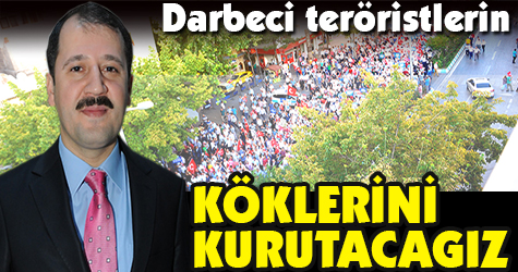 Darbeci hainlerin köklerini kurutacağız