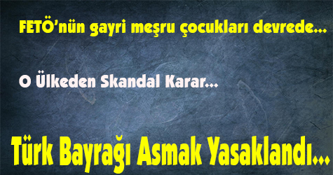 FETÖ nün gayri meşru çocukları devrede