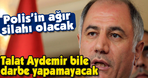 Efkan Ala: "Talat Aydemir bile darbe yapamayacak"