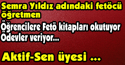 FETÖ'cü Öğretmen Hala Görevde