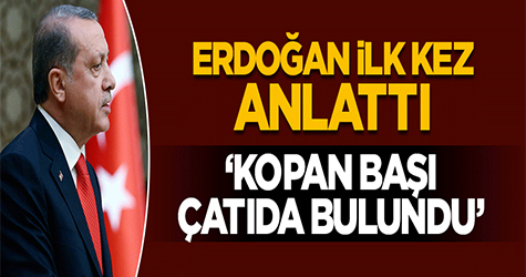 Maalesef bir bayan kardeşimizin kafası...