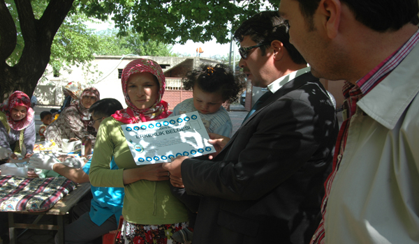 ŞÖLENLE ERKEKLİĞE İLK ADIMI ATTILAR