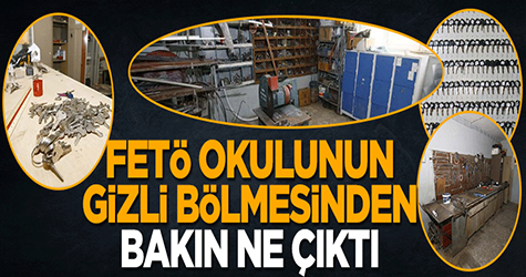 Fetö'nün Gizli Bölmelerinden Bakın Ne Çıktı