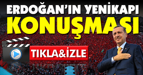 Cumhurbaşkanı Recep Tayyip Erdoğan'ın Yenikapı mitingi konuşması