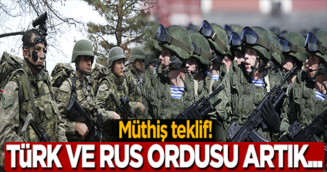 Türk ve Rus Askerleri
