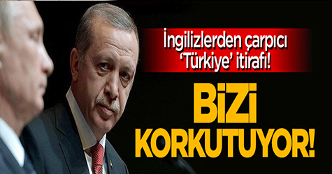 İNGİLİZLERDEN ÇARPICI AÇIKLAMA