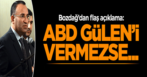 Adalet Bakanı Bekir Bozdağ Net Konuştu